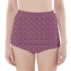 Wisteria High-waisted Bikini Bottoms by deformigo