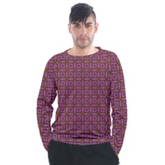 Wisteria Men s Long Sleeve Raglan Tee