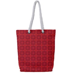 Flander Full Print Rope Handle Tote (small) by deformigo