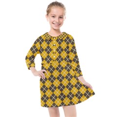 Tomis Kids  Quarter Sleeve Shirt Dress by deformigo