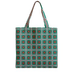 Waitomo Zipper Grocery Tote Bag by deformigo