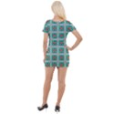 Waitomo Short Sleeve Asymmetric Mini Dress View2