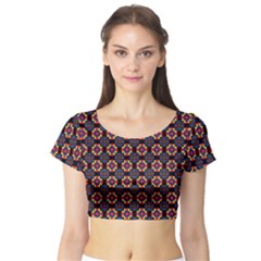 Whitika Short Sleeve Crop Top