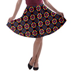 Whitika A-line Skater Skirt by deformigo