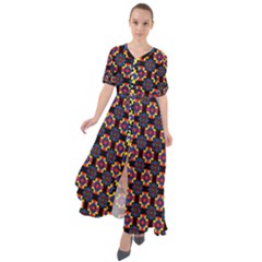 Whitika Waist Tie Boho Maxi Dress