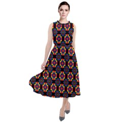 Whitika Round Neck Boho Dress by deformigo