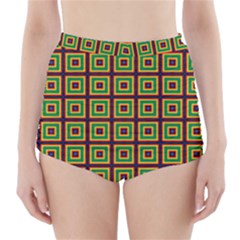 Satafi High-waisted Bikini Bottoms by deformigo