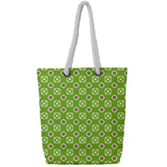 Sintica Full Print Rope Handle Tote (small) by deformigo