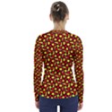 RBY-C-3-4 V-Neck Long Sleeve Top View2