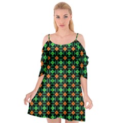 Imogene Cutout Spaghetti Strap Chiffon Dress by deformigo