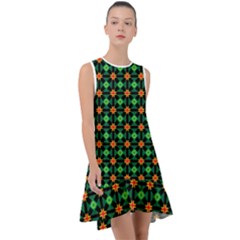 Imogene Frill Swing Dress by deformigo