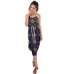 Tanheli Waist Tie Cover Up Chiffon Dress