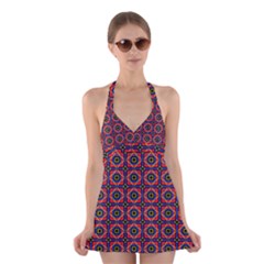 Torenia Halter Dress Swimsuit  by deformigo