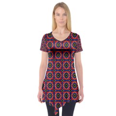 Torenia Short Sleeve Tunic  by deformigo