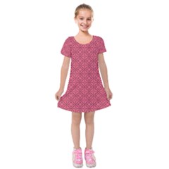 Lantana Kids  Short Sleeve Velvet Dress by deformigo