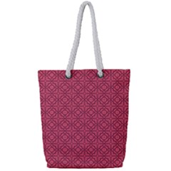 Lantana Full Print Rope Handle Tote (small) by deformigo