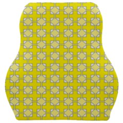 Goldenrod Car Seat Velour Cushion  by deformigo