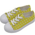 Goldenrod Kids  Low Top Canvas Sneakers View2