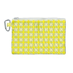 Goldenrod Canvas Cosmetic Bag (large) by deformigo