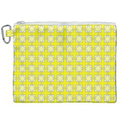 Goldenrod Canvas Cosmetic Bag (xxl) by deformigo