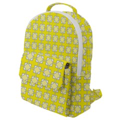 Goldenrod Flap Pocket Backpack (small) by deformigo