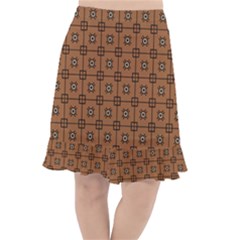 Midica Fishtail Chiffon Skirt