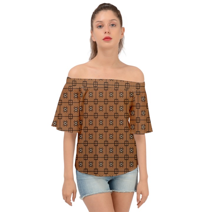 Midica Off Shoulder Short Sleeve Top