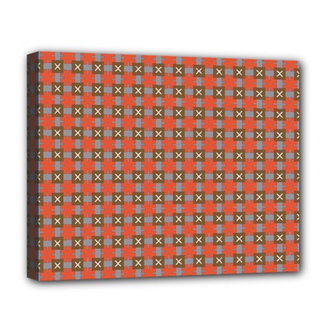 Tithonia Deluxe Canvas 20  X 16  (stretched) by deformigo