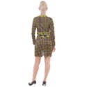 Montezuma Button Long Sleeve Dress View2