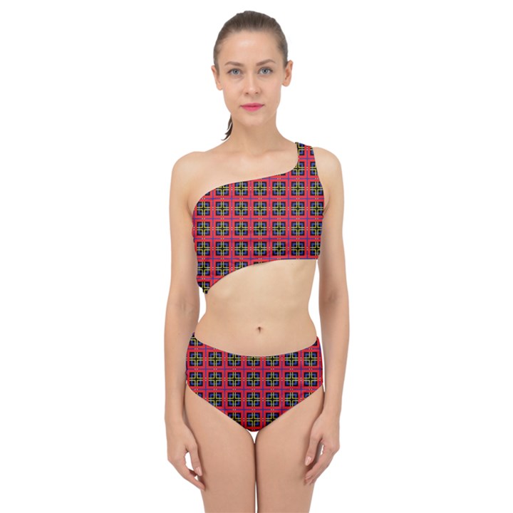 Wolfville Spliced Up Two Piece Swimsuit