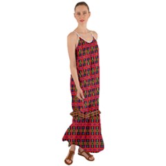 Wolfville Cami Maxi Ruffle Chiffon Dress by deformigo