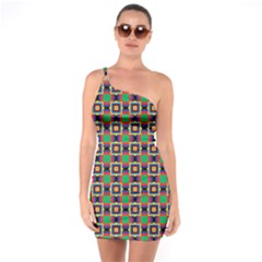 Navasota One Soulder Bodycon Dress by deformigo