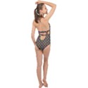 Navasota Halter Front Plunge Swimsuit View2