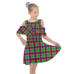 Savoy Kids  Shoulder Cutout Chiffon Dress