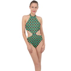 Thinis Halter Side Cut Swimsuit by deformigo