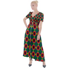 Sharuna Button Up Short Sleeve Maxi Dress by deformigo