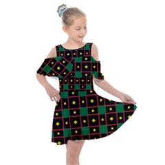 Zambezi Kids  Shoulder Cutout Chiffon Dress by deformigo