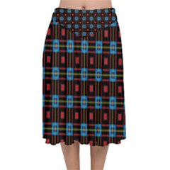 Yakima Velvet Flared Midi Skirt