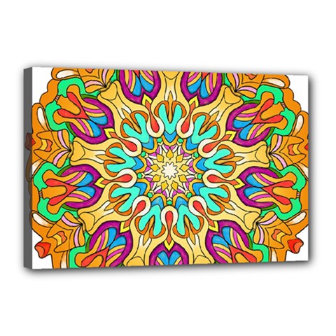 Healing Energy Of My Inner Voice Canvas 18  X 12  (stretched) by rafimotion