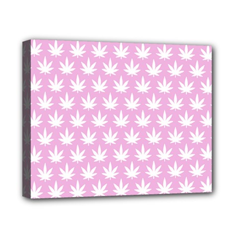 Kawaii Cannabis  Canvas 10  X 8  (stretched)