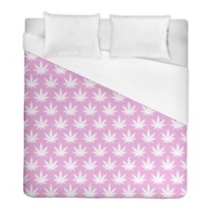 Kawaii Cannabis  Duvet Cover (full/ Double Size) by thethiiird