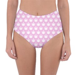 Kawaii Cannabis  Reversible High-waist Bikini Bottoms