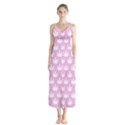 Kawaii Cannabis  Button Up Chiffon Maxi Dress View1