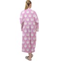 Kawaii Cannabis  Maxi Velour Kimono View2