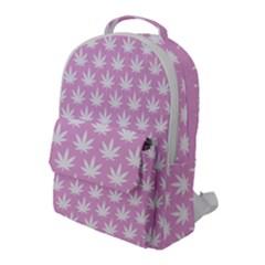 Kawaii Cannabis  Flap Pocket Backpack (large) by thethiiird