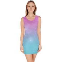 Pastel Goth Galaxy  Bodycon Dress by thethiiird