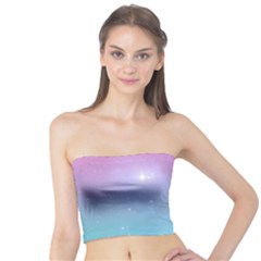 Pastel Goth Galaxy  Tube Top by thethiiird