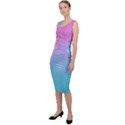 Pastel Goth Galaxy  Sleeveless Pencil Dress View2