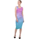 Pastel Goth Galaxy  Sleeveless Pencil Dress View3