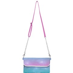 Pastel Goth Galaxy  Mini Crossbody Handbag by thethiiird